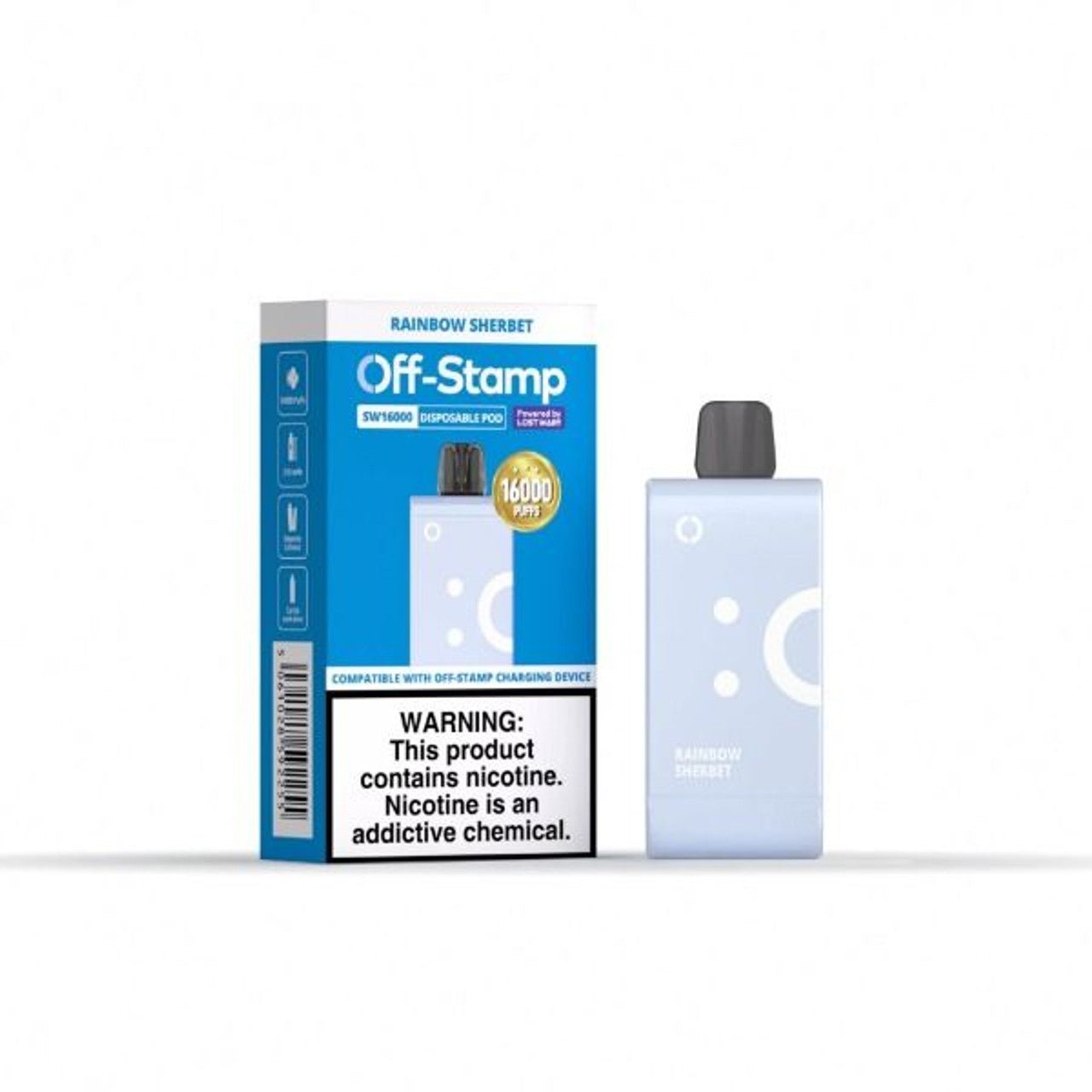 OFF STAMP SW16000 DISPOSABLE POD | PACK OF 5 - Square DistributionOFF STAMP