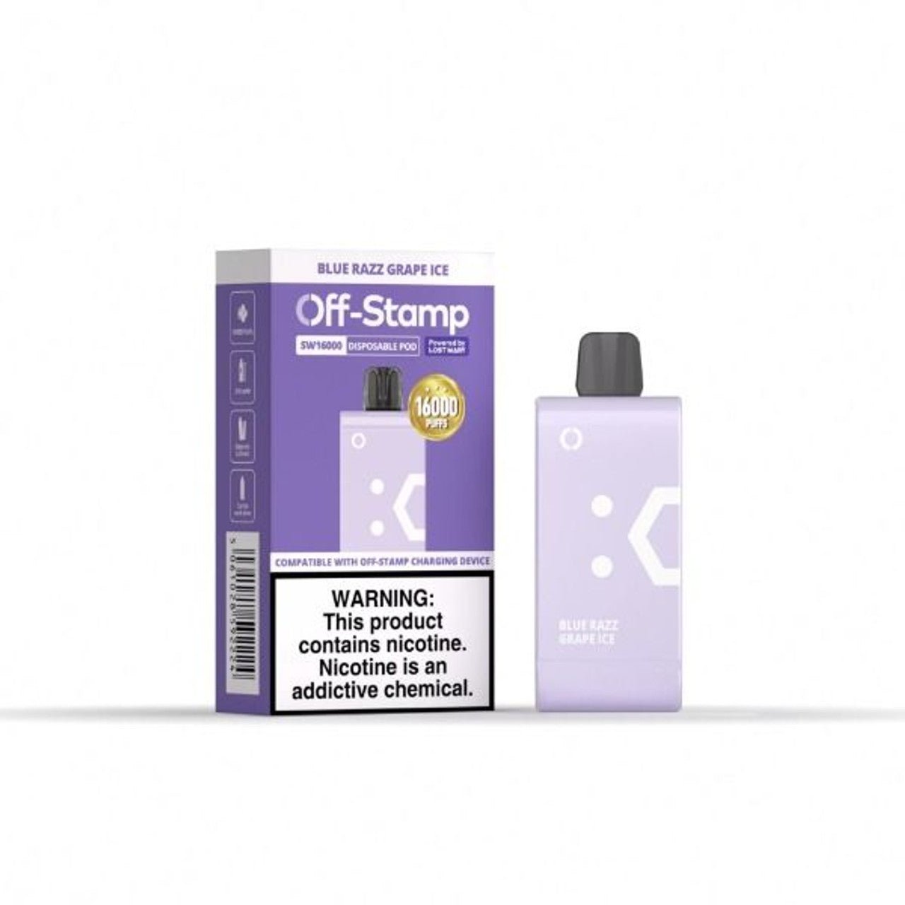 OFF STAMP SW16000 DISPOSABLE POD | PACK OF 5 - Square DistributionOFF STAMP