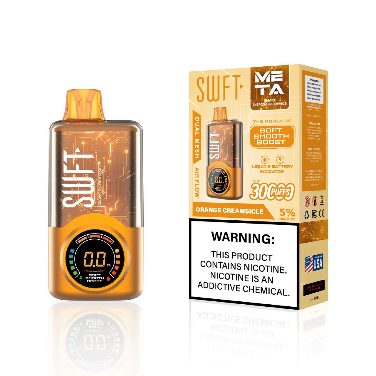 SWFT Meta 30000 Disposable Vape | PACK OF 5 - Square DistributionSWFT