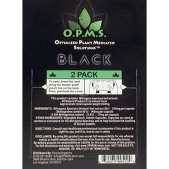 Black 2ct Capsules 10/Pack - SquaredistributionOPMS