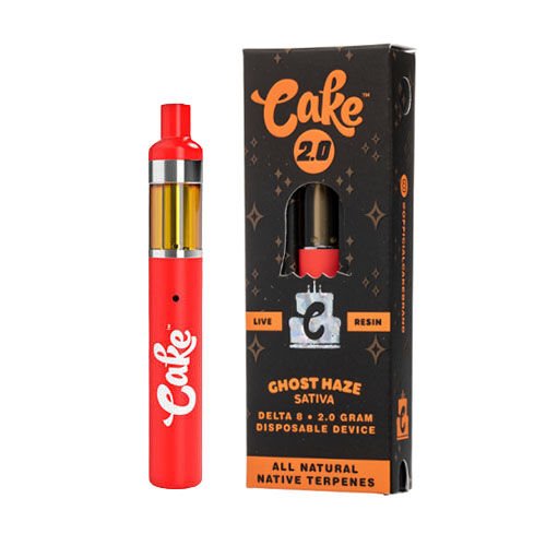 CAKE 2.0 Delta 8 Live Resin Disposable Device 2 Gram - Display of 05 - SquaredistributionCAKE