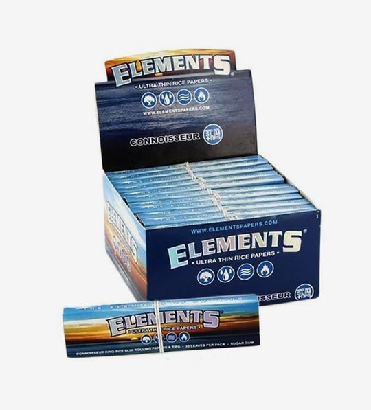 ELEMENTS ULTRA THIN RICE PAPER 24CT CONNISSEUR - SquaredistributionELEMENTS