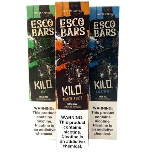 ESCO BAR KILO 4000 PUFFS DISPOSABLE VAPE | PACK OF 10 - SquaredistributionESCO BAR