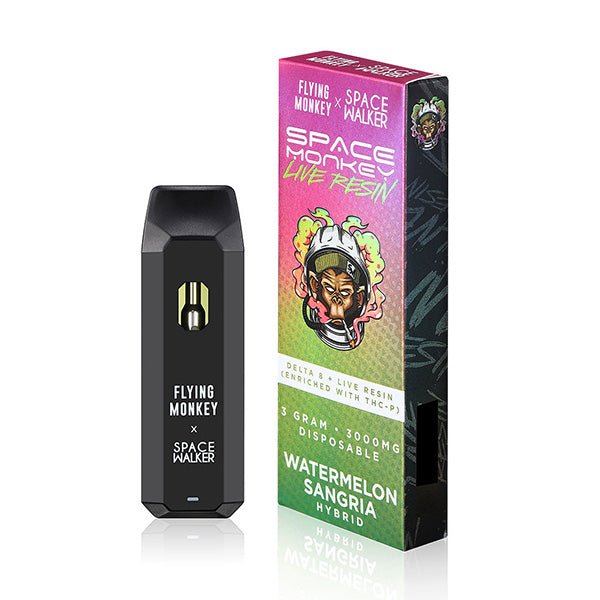 FLYING MONKEY SPACE MONKEY LIVE RESIN D8/THC-P DISPOSABLE 3g | Pack Of 08 - SquaredistributionFLYING MONKEY