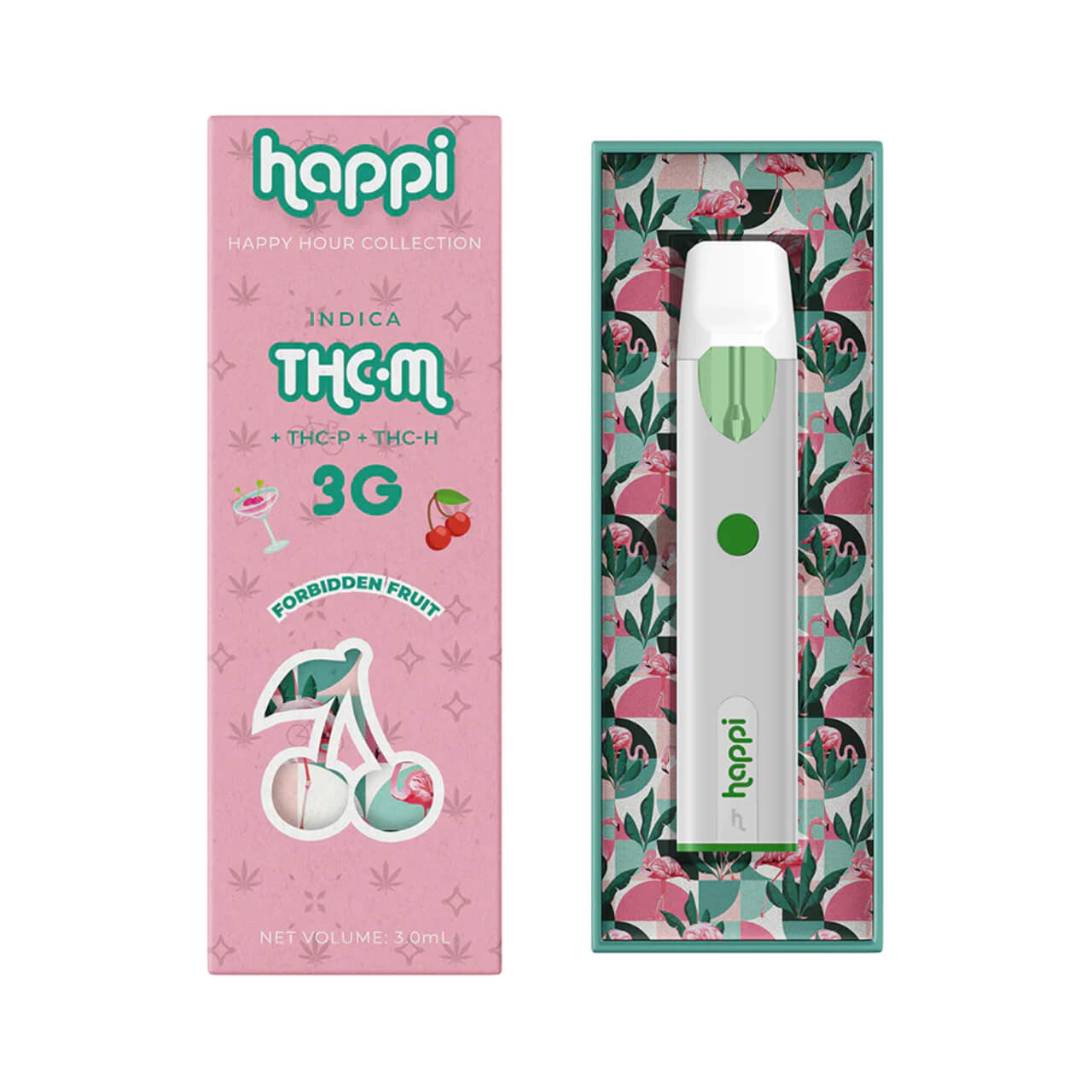 HAPPI THC-M+THC-P+THC-H 3G D11 DISPOSABLES | PACK OF 05 - SquaredistributionHAPPI