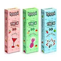 HAPPI THC-X + THC-P + D11 3G DISPOSABLE | 10 PACK - SquaredistributionHAPPI