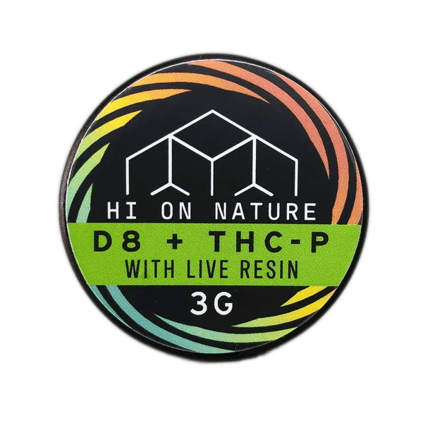 HI ON NATURE 3GRAM DABS D8+THCP WITH LIVE RESIN - SquaredistributionHI ON