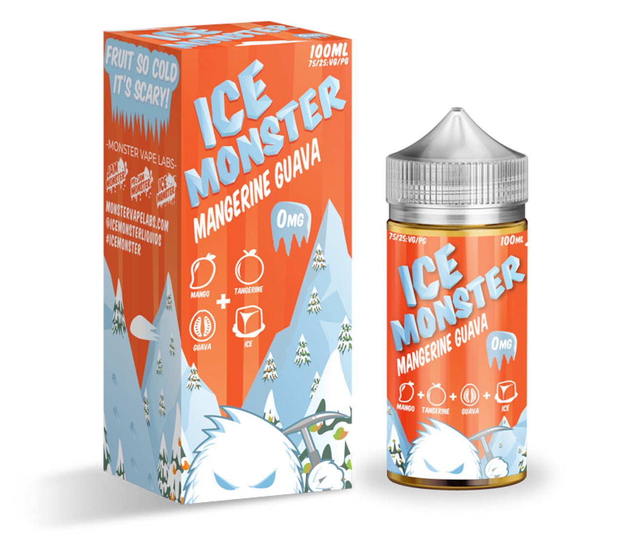 ICE MONSTER E-JUICE 100ml (3MG/6MG) - SquaredistributionICE MONSTER