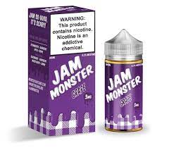 JAM MONSTER E-JUICE 100ml 3mg/6mg - SquaredistributionJAM MONSTER