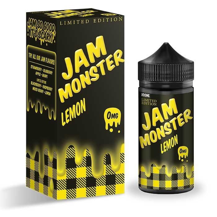 JAM MONSTER E-JUICE 100ml 3mg/6mg - SquaredistributionJAM MONSTER