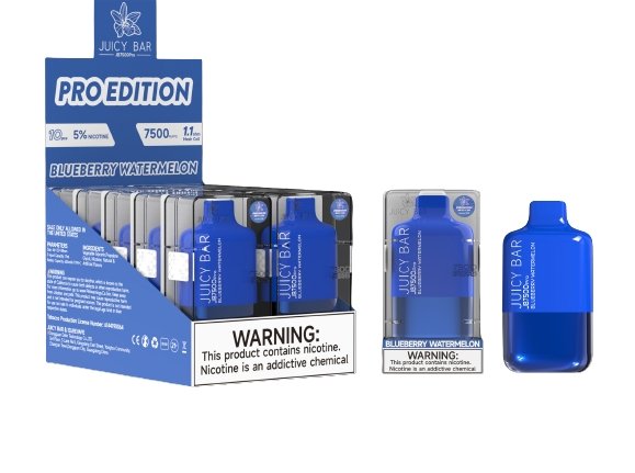 JUICY BAR 7500 Puffs DISPOSABLE PRO EDITION | PACK OF 10 - SquaredistributionJUICY BAR