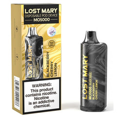 LOST MARY MO5000 BLACK GOLD EDITION | PACK OF 5 - SquaredistributionLOST MARY