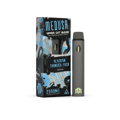 Medusa Upper Cut Blend Disposable | 2000mg THC-H + Delta 8 Live Resin and THC-JD | Pack Of 05 - SquaredistributionMEDUSA