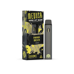 Medusa Upper Cut Blend Disposable | 2000mg THC-H + Delta 8 Live Resin and THC-JD | Pack Of 05 - SquaredistributionMEDUSA