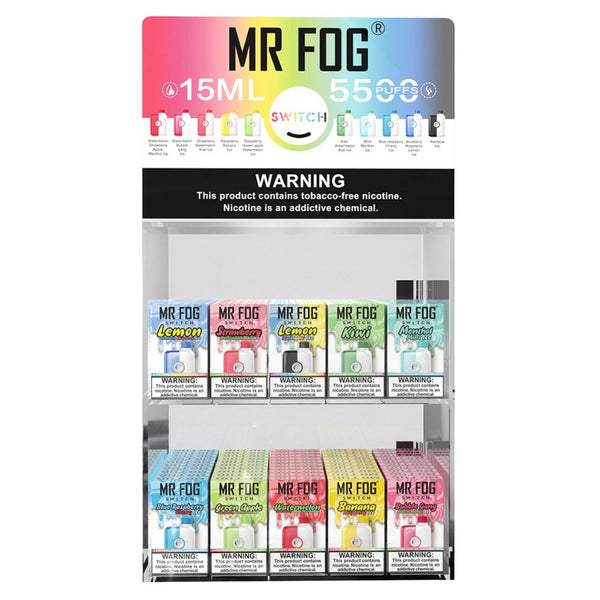 MR FOG SWITCH 5500 PUFFS Blue Raspberry Slushy - Mr. Fog