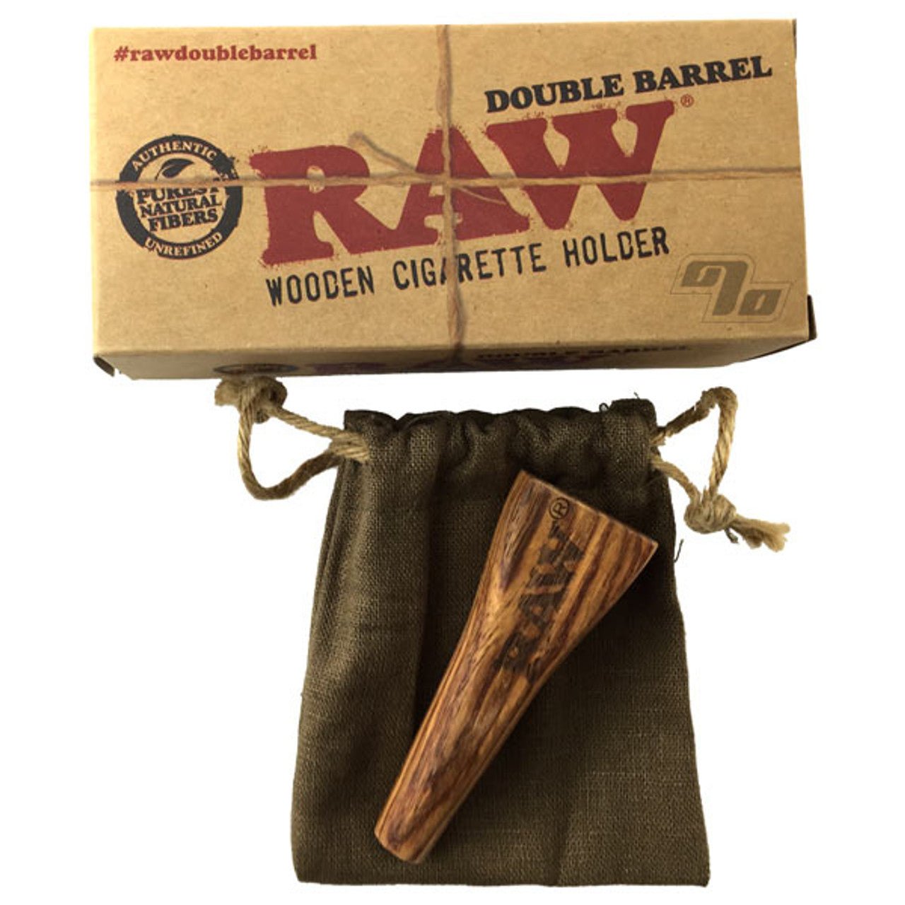 RAW DOUBLE BARREL HOLDER-KING SIZE - SquaredistributionRAW