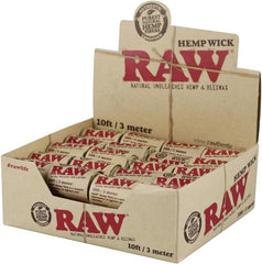 RAW HEMP WICK- 10FT/3M - SquaredistributionRAW