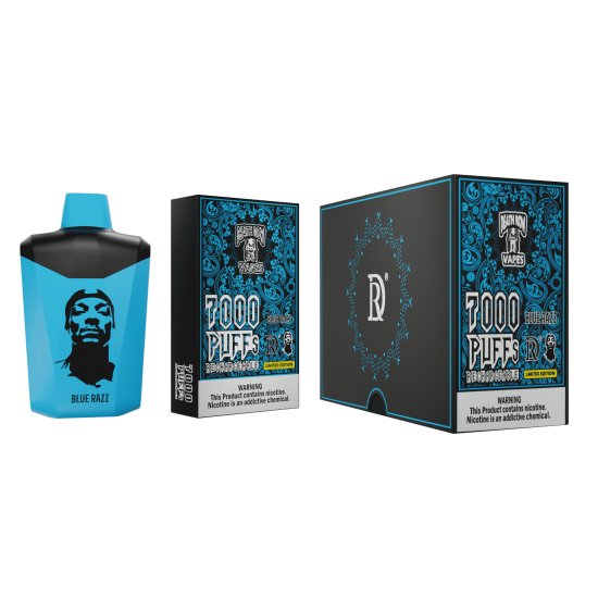 SNOOP DOGG X DEATH ROW VAPES 7000 PUFFS | PACK OF 5 - SquaredistributionDEATH