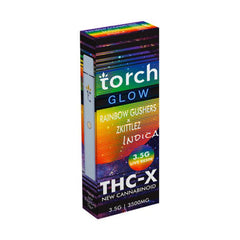 TORCH GLOW DISPOSABLE 3.5G THC-X 5PK/BOX - Squaredistribution