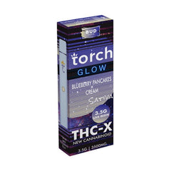 TORCH GLOW DISPOSABLE 3.5G THC-X 5PK/BOX - Squaredistribution