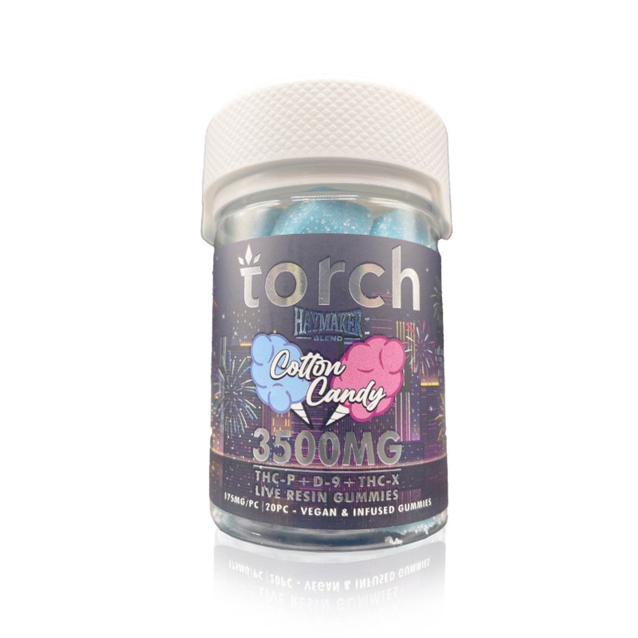 Torch Haymaker Blend Live Resin THCP + D9 + THCX Gummies | PACK OF 6 - SquaredistributionTORCH