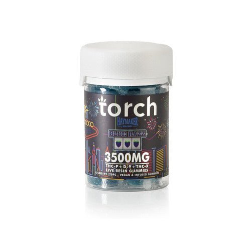 Torch Haymaker Blend Live Resin THCP + D9 + THCX Gummies | PACK OF 6 - SquaredistributionTORCH