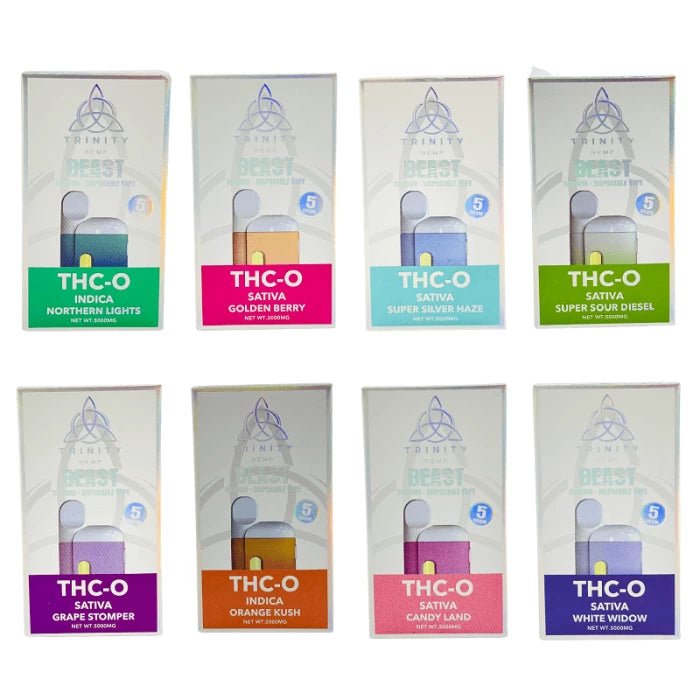 Trinity Hemp Beast THC-O Disposable 5g | PACK OF 05 - SquaredistributionTRINITY