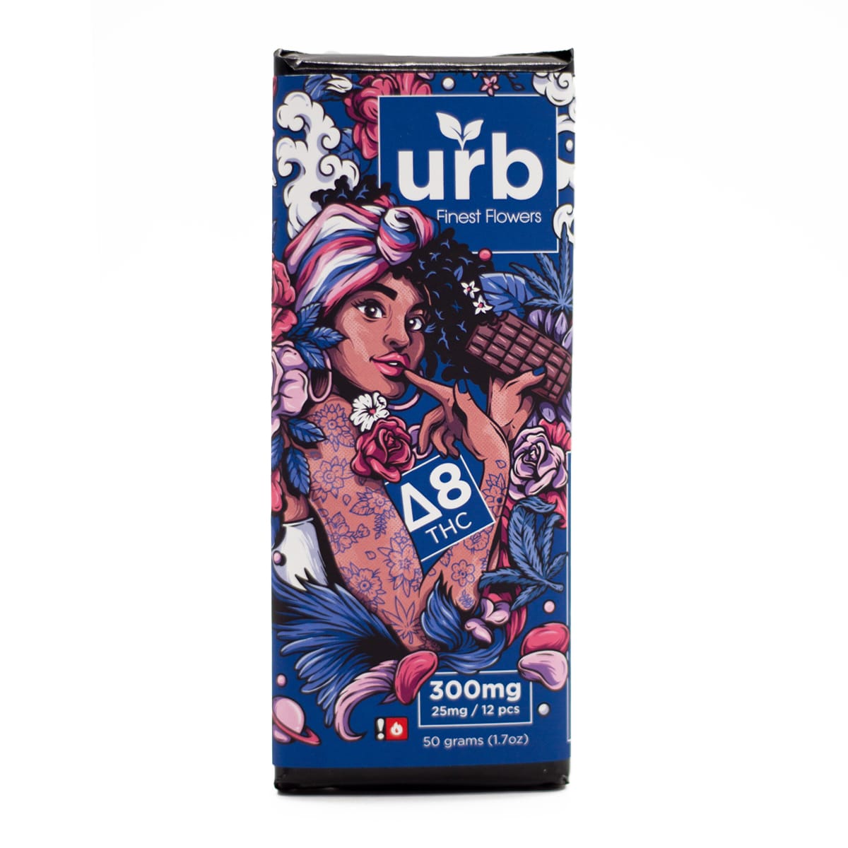 URB DELTA 8 CHOCOLATE 300MG 12PCS/BOX - Squaredistribution