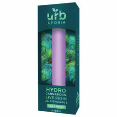 URB Uforia Hydro Cannabidiol Live Resin 2G Disposable | Pack Of 06 - SquaredistributionURB